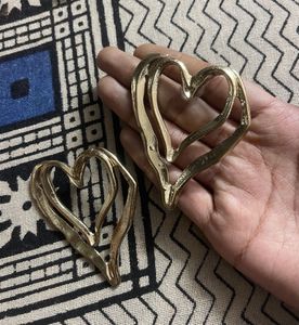 Heart Drop Earrings