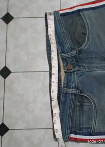 Men's Striped Jeans