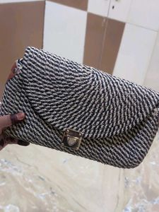 Stylish Woven Clutch Bag