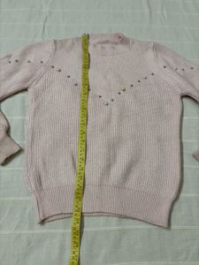 Pearl Baby Pink Sweater