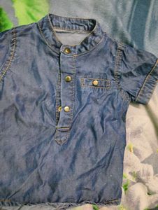 Baby Star Print Sleepsuit