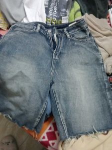 Denim Cut-Off Shorts