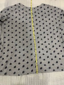 Imported Brand New Printed Long Sleeve Top