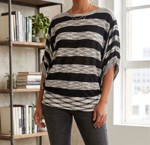 Striped Oversized Top