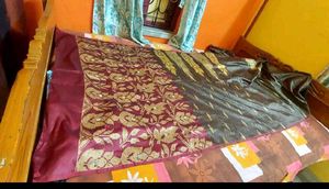 Elegant Silk Blend Saree