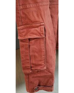 Orange Cargo Pants