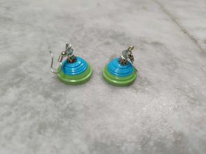 Quilled Handmade Paper Jhumka Earrings Set Of 3