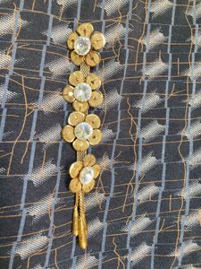 Golden Flower Brooch
