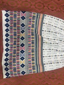 Boho Print Smocked Maxi Dress