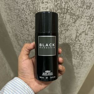 Black Mandarin 48H Body Spray Deodorant