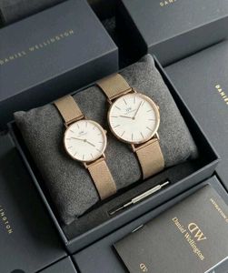 Daniel Wellington Rose Gold couple  Watches