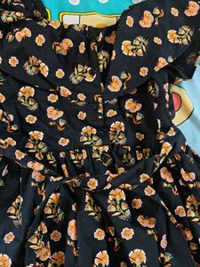 MAX Girls Floral Print Dress 7-8years
