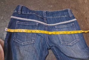Women’s Blue Bootcut Denim Jeans