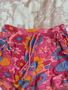 Shorts Bundle: Floral Ruffle &amp; Pink Athletic