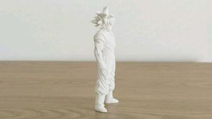 3d printed goku white