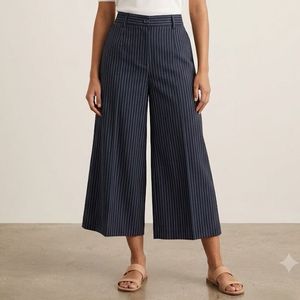 Striped Wide Leg Culottes