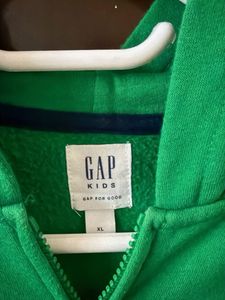 Original Green GAP Zip-Up Hoodie