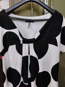 Polka Dot V-Neck Dress