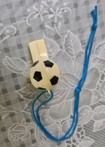Football shaped mouth Whistle
