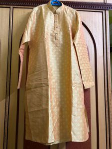 Men's Golden Kurta
