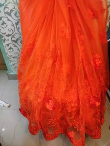 Party Wear Net Saree