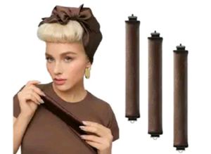 Satin Heatless Hair Curlers