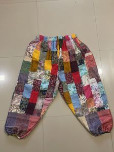 Boho Patchwork Harem Pants