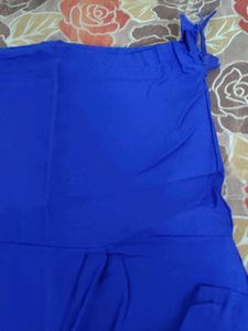 Beautiful Pink and Blue Anarkali Suit