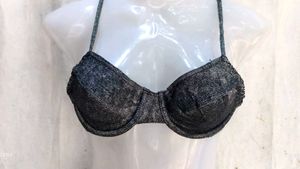 Sparkly Grey Bra