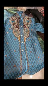 heavy embroidery sherwani for groom