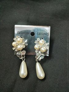 Elegant Pearl Drop Earrings