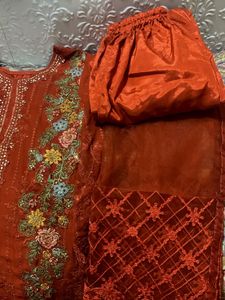 Elegant Embroidered Ethnic Dress