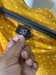 Yellow shorts