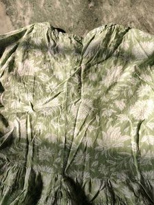 Elegant Tiered Cotton Kurta