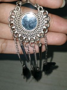 Combo Of Neck Band And Earings