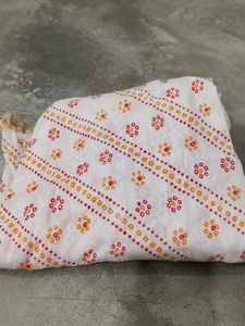 Beautiful flowerle cotton long dupatta