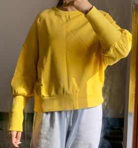 levi’s Bright Yellow Crew Neck Sweatshirt
