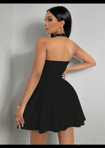 Little Black Dress - Halter Neck