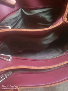 hand bag with mystry snacks