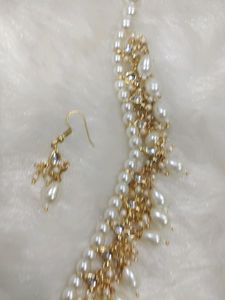 Fresh Water Pearls Necklace Set