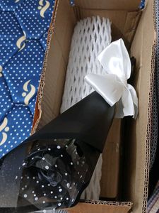 Black Satin Rose Bouquet |1piece