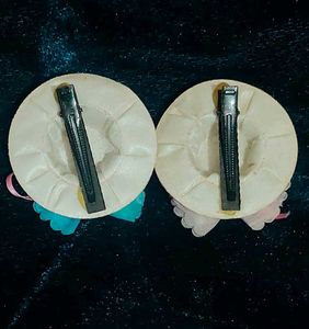 Cute Handmade Hair Clips (Set of 2)