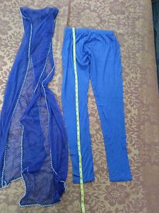 Beautiful Floral Kurta leggings Set with Dupatta