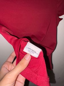savana maroon top