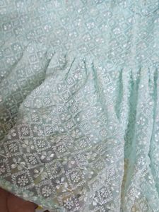 Beautiful Light Blue Lehenga Choli