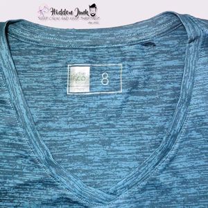 Blue V-Neck T-Shirt