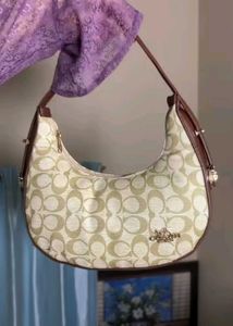 Coach Monogram Shoulder Bag
