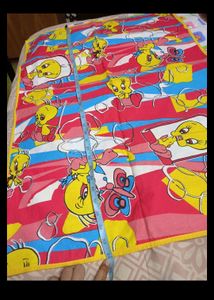 Comforter For Kids. Cartoon Print