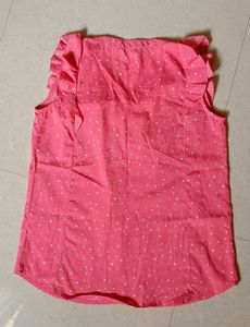 Chic Polka Dot Ruffle Top