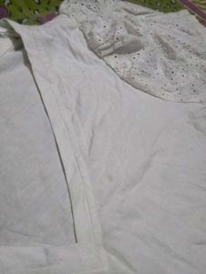 White Puff Sleeve Top